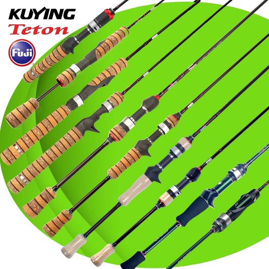 Kuying Teton Carbon Fiber Fishing Lure Rod With Fuji Guides