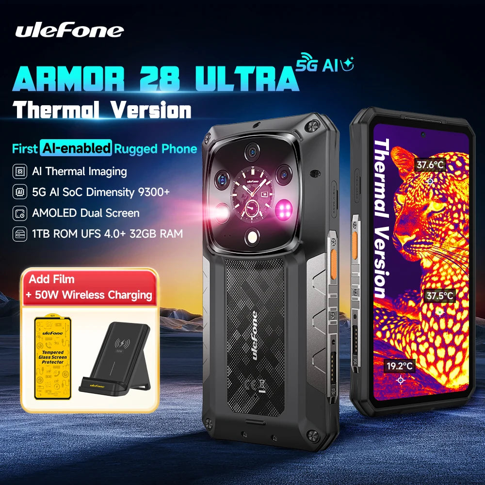 Ulefone Armor 28 Ultra 5G Rugged Phone With 1TB ROM