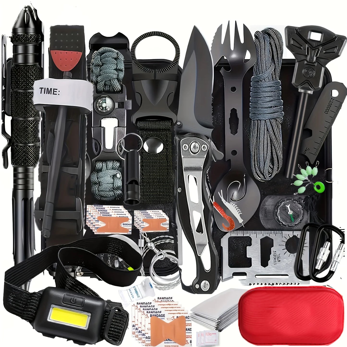 Ultimate Survival Gear Kit 20-in-1 Emergency Tools