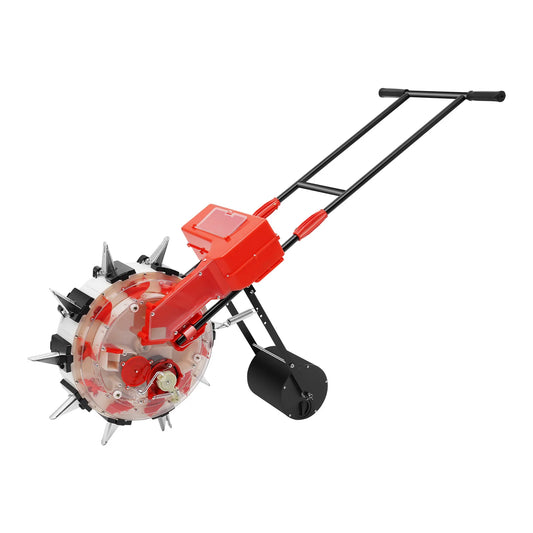 Manual Seeder Hand Push Garden Seeder With 10 Nozzles