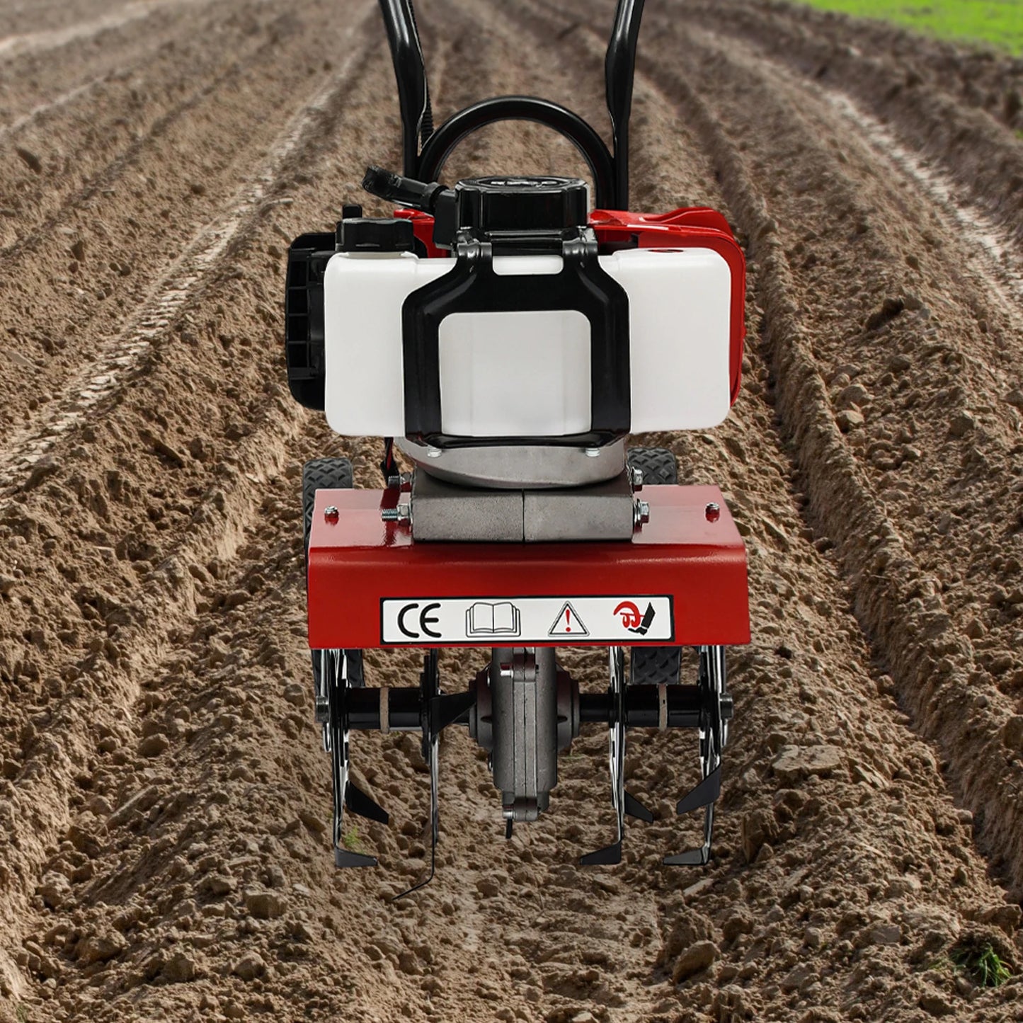 Bymaocar Gas Tiller 1.9KW 2-Stroke For Yard And Garden
