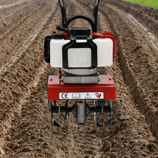 Bymaocar Gas Tiller 1.9KW 2-Stroke For Yard And Garden
