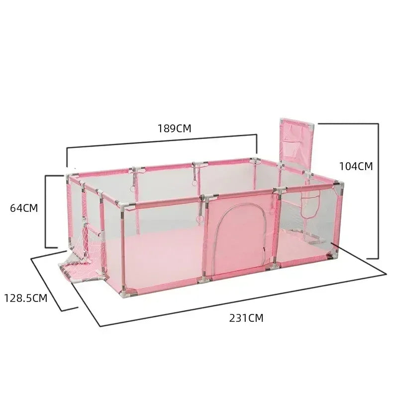 Na Baby Playground Playpen For Toddlers Thick Steel Pipes