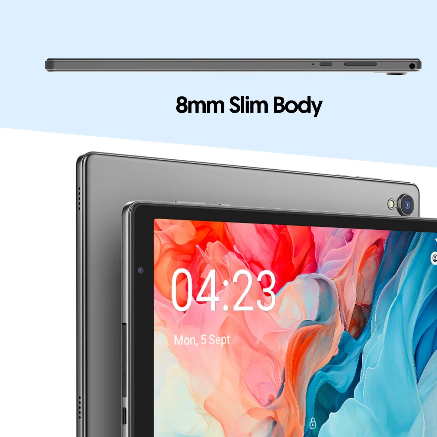 BAKEN Android Tablet QuadCore 5G WiFi 4GB RAM 32GB Storage