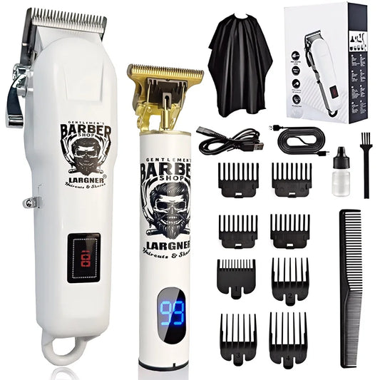 Largner Hair Clipper and Shaver with Ceramic T-Blade