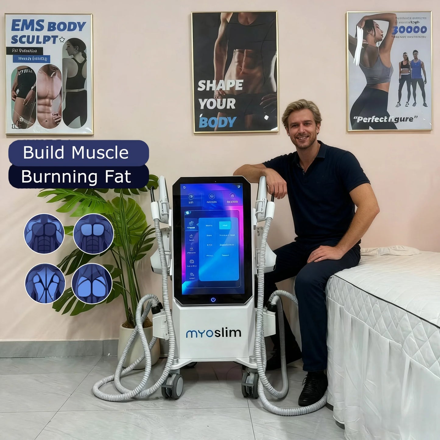 TAIXL Myoslim EMS Neo Body Sculpting System For Muscle Toning