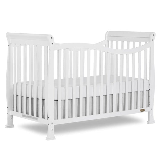 Greenguard Gold Certified 7-in-1 Convertible Baby Crib Sustainable Pinewood