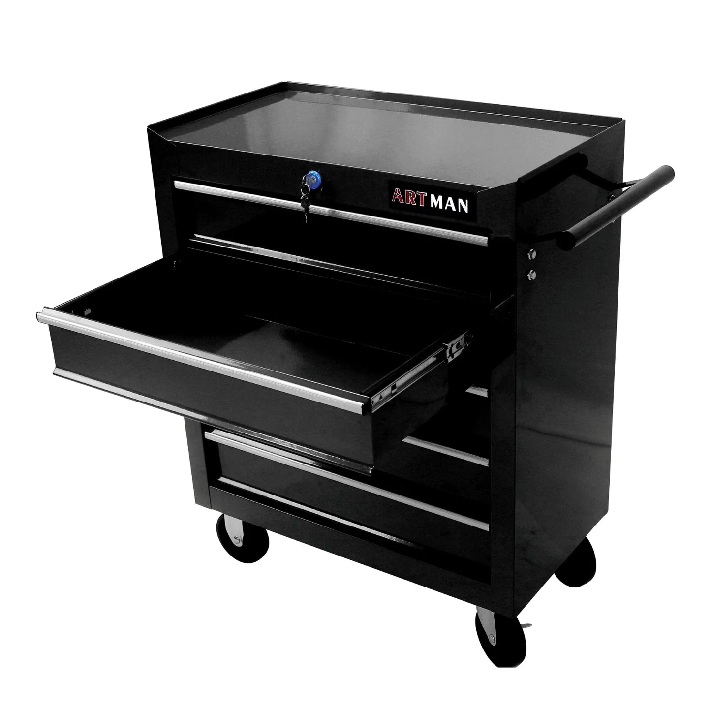 ARTMAN Rolling Tool Cart With 5 Drawers And Locking Storage