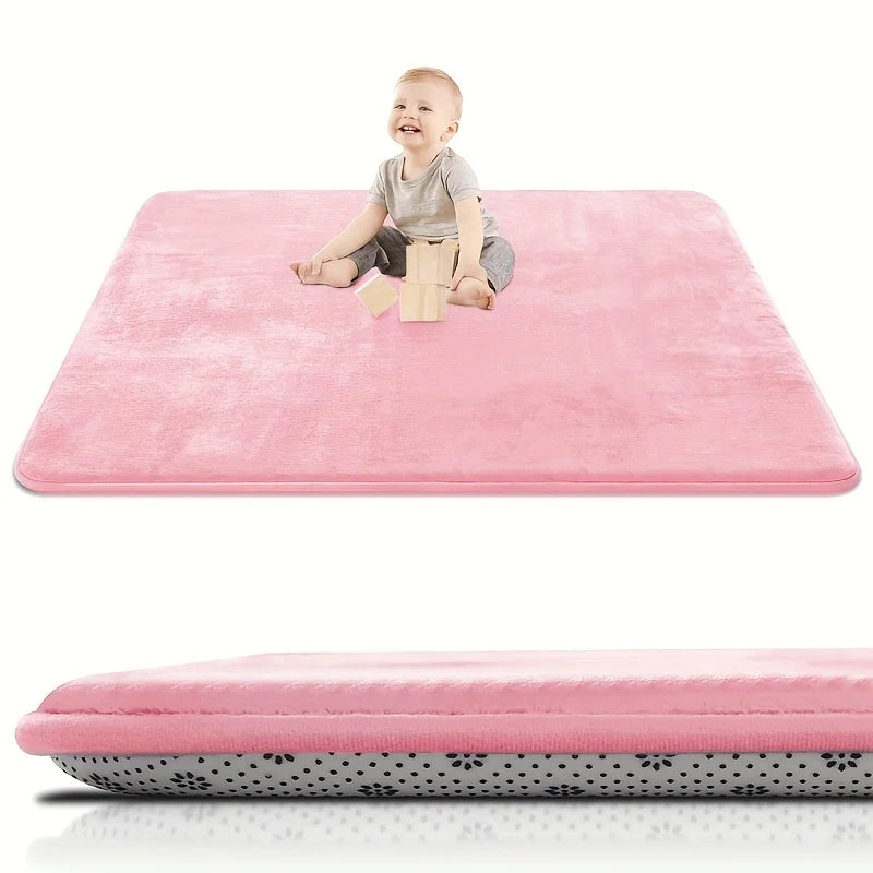 Huloo Sleep Memory Foam Baby Play Mat Tummy Time Rug