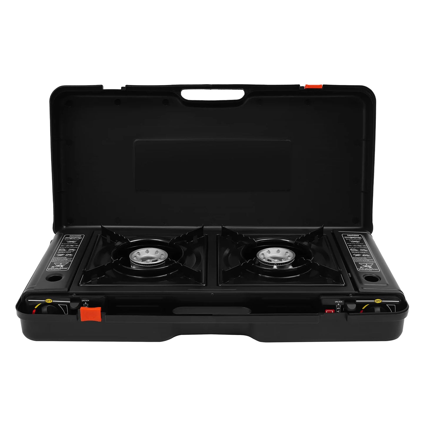 Portable 2500W Camping Stove With Baking Tray And Case