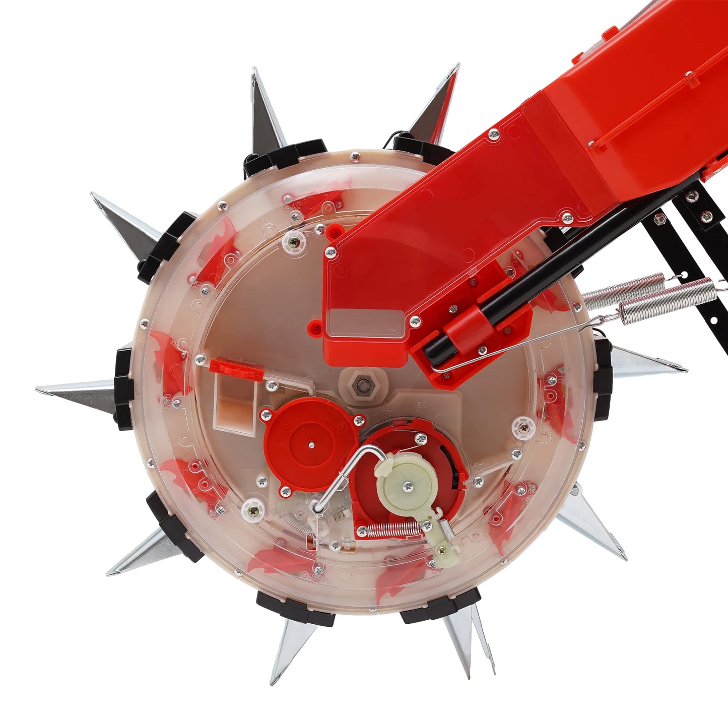 Manual Seeder Hand Push Garden Seeder With 10 Nozzles