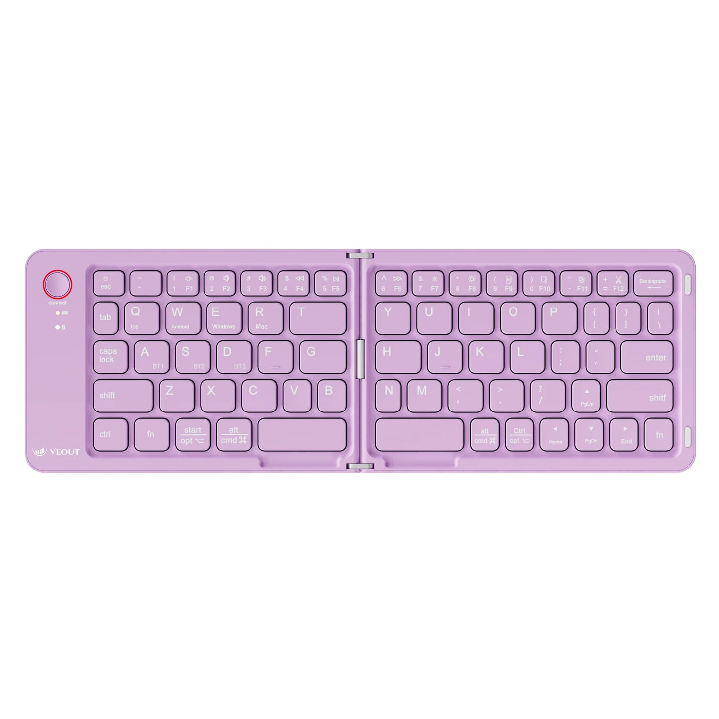 LISM E4 Wireless Folding Keyboard for Laptops and Tablets