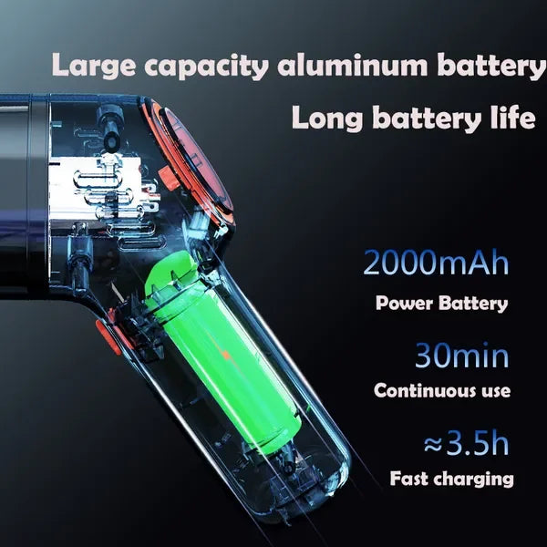 Wireless Handheld Vacuum Cleaner Dual-Use for Home and Car