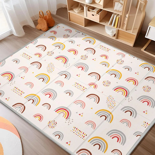 Foldable Baby Play Mat Safe Foam Tummy Time Surface