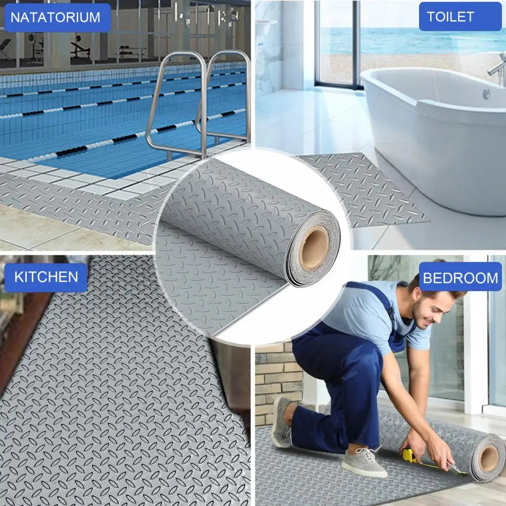Non Slip PVC Floor Mat Roll Waterproof Easy To Clean